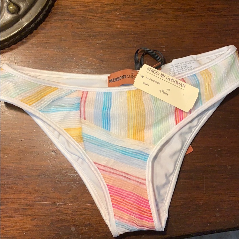 Missoni Mare Striped Bikini Bottom